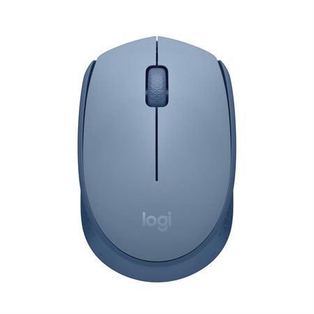 SOURIS LOGITECH SANS FIL M170 BLEU GRIS