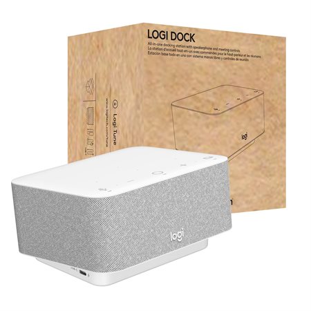 STATION D'ACCEUIL LOGITECH LOGI DOCK USB-C BLANCHE