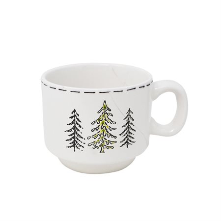 Festive mug - 3 firs