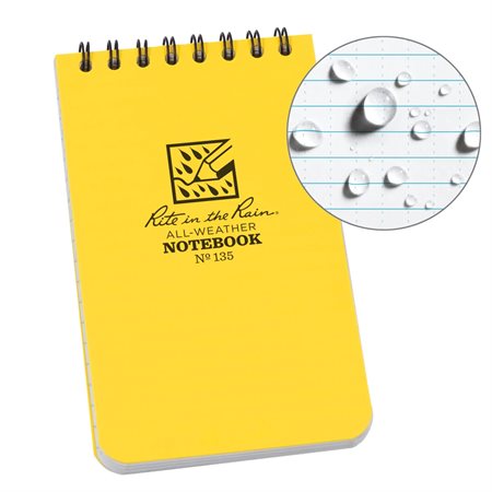 Rite in the Rain waterproof 3x5 notepad