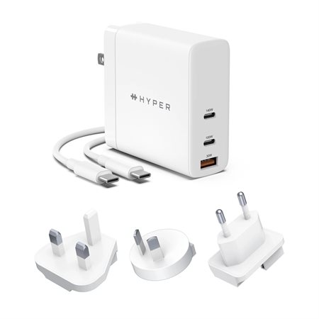 TARGUS HYPERJUICE 100W 3 X USB-C  /  USB-A CHARGER