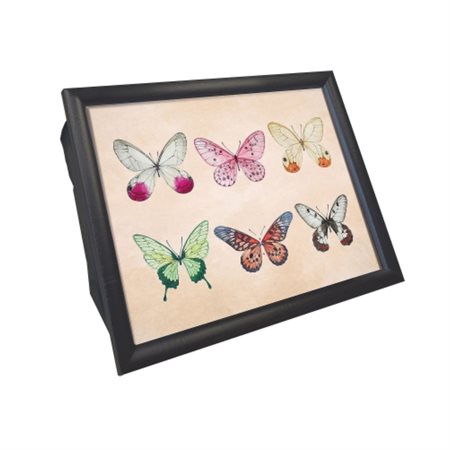 "Watercolor butterflies" reading cushion