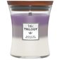 Chandelle WoodWick parfumée moyenne Trilogy "Amethyst Sky"