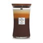 WoodWick large Trilogy scented candle "Café Sweets"