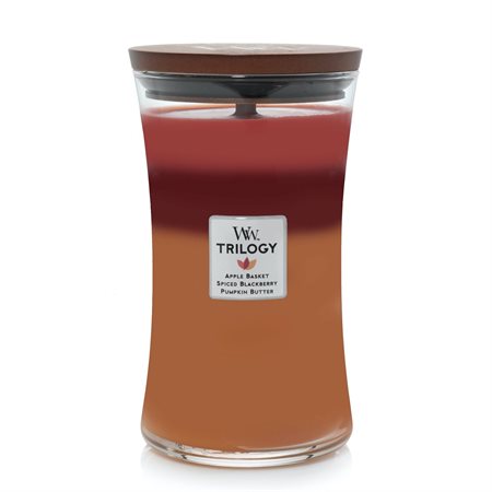 WoodWick large Trilogy scented candle